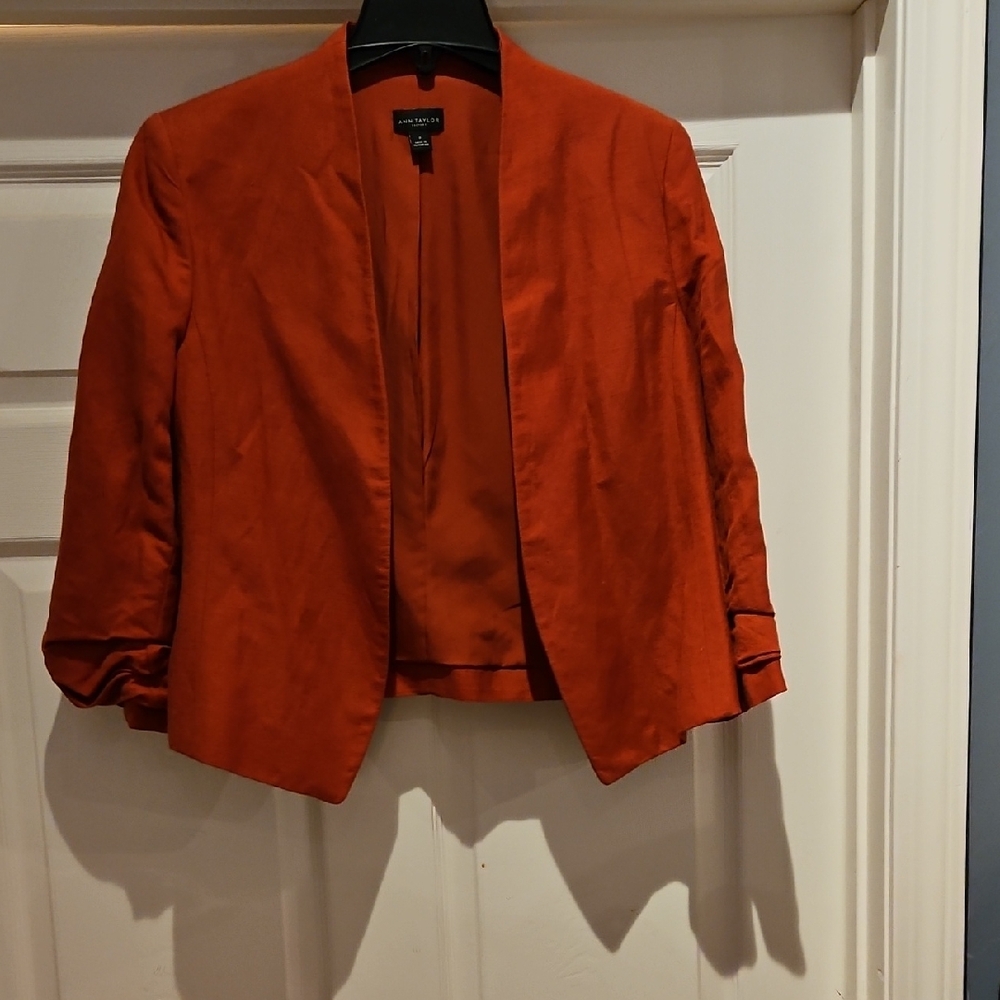 Ann Taylor Factory Rust Women's Blazer